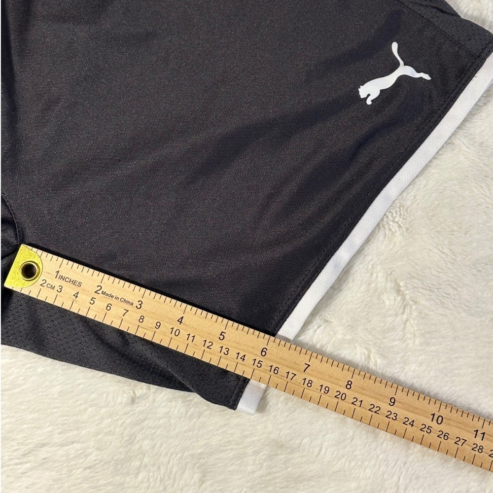 Puma Women's Athletic Shorts Black Dry Cell Size L Gym Workout Activewear - Picture 3 of 6